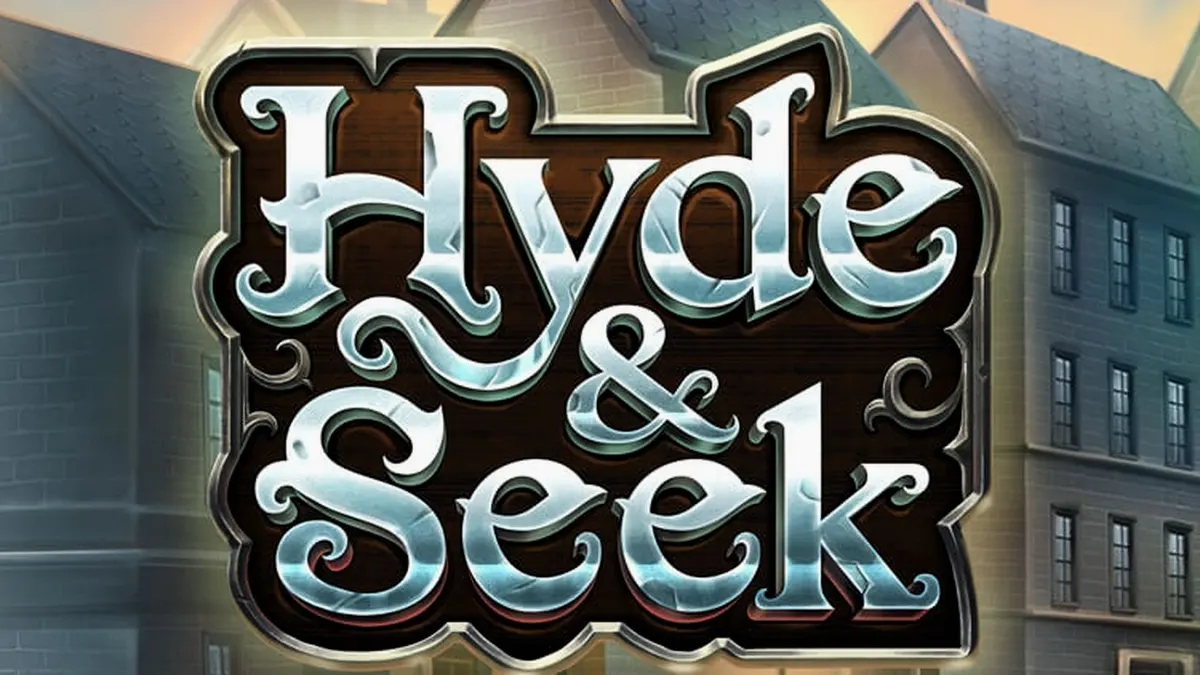 Interface do jogo de slot Hyde & Seek com atmosfera vitoriana sombria