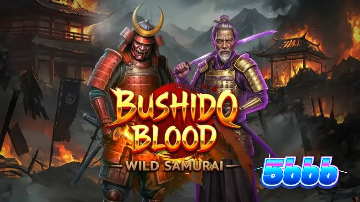Cena de batalha samurai em Bushido Blood slot